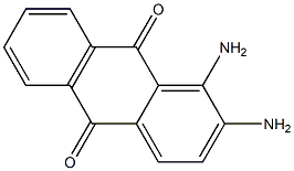 1,2-diamino-9,10-dihydroanthracene-9,10-dione Struktur