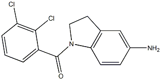 1-[(2,3-dichlorophenyl)carbonyl]-2,3-dihydro-1H-indol-5-amine Struktur