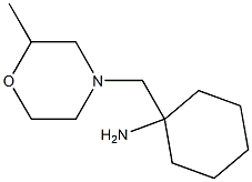 1-[(2-methylmorpholin-4-yl)methyl]cyclohexan-1-amine Struktur