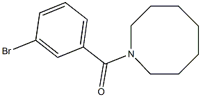 1-[(3-bromophenyl)carbonyl]azocane Struktur