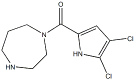 1-[(4,5-dichloro-1H-pyrrol-2-yl)carbonyl]-1,4-diazepane Struktur