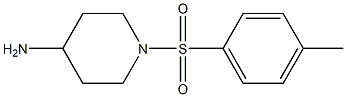 1-[(4-methylbenzene)sulfonyl]piperidin-4-amine Struktur