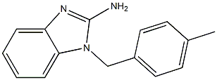 1-[(4-methylphenyl)methyl]-1H-1,3-benzodiazol-2-amine Struktur