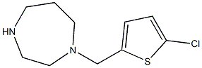 1-[(5-chlorothiophen-2-yl)methyl]-1,4-diazepane Struktur