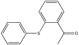 1-[2-(phenylsulfanyl)phenyl]ethan-1-one Struktur