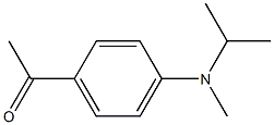 1-{4-[methyl(propan-2-yl)amino]phenyl}ethan-1-one Struktur