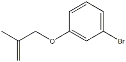 1-bromo-3-[(2-methylprop-2-enyl)oxy]benzene Struktur