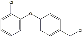 1-chloro-2-[4-(chloromethyl)phenoxy]benzene Struktur