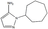 1-cycloheptyl-1H-pyrazol-5-amine Struktur