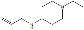 1-ethyl-N-(prop-2-en-1-yl)piperidin-4-amine Struktur