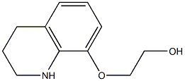 2-(1,2,3,4-tetrahydroquinolin-8-yloxy)ethan-1-ol Struktur