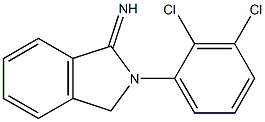 2-(2,3-dichlorophenyl)-2,3-dihydro-1H-isoindol-1-imine Struktur