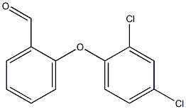 2-(2,4-dichlorophenoxy)benzaldehyde Struktur