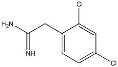 2-(2,4-dichlorophenyl)ethanimidamide Struktur