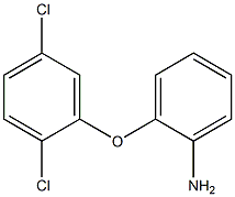 2-(2,5-dichlorophenoxy)aniline Struktur