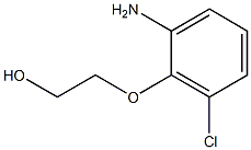 2-(2-amino-6-chlorophenoxy)ethan-1-ol Struktur