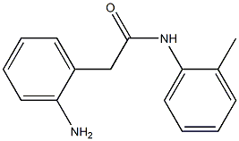 2-(2-aminophenyl)-N-(2-methylphenyl)acetamide Struktur