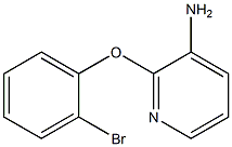 2-(2-bromophenoxy)pyridin-3-amine Struktur