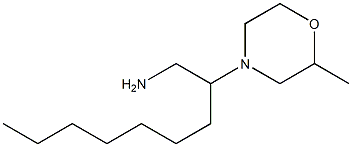 2-(2-methylmorpholin-4-yl)nonan-1-amine Struktur