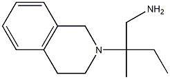 2-(3,4-dihydroisoquinolin-2(1H)-yl)-2-methylbutan-1-amine Struktur