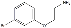 2-(3-bromophenoxy)ethanamine Struktur