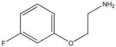 2-(3-fluorophenoxy)ethanamine Struktur