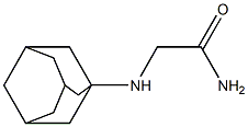 2-(adamantan-1-ylamino)acetamide Struktur