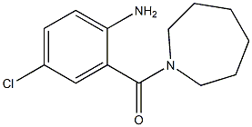 2-(azepan-1-ylcarbonyl)-4-chloroaniline Struktur