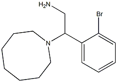 2-(azocan-1-yl)-2-(2-bromophenyl)ethan-1-amine Struktur