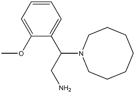 2-(azocan-1-yl)-2-(2-methoxyphenyl)ethan-1-amine Struktur