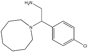 2-(azocan-1-yl)-2-(4-chlorophenyl)ethan-1-amine Struktur