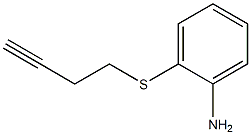 2-(but-3-ynylthio)aniline Struktur