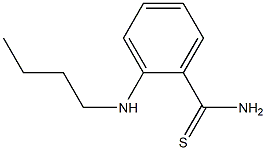 2-(butylamino)benzene-1-carbothioamide Struktur