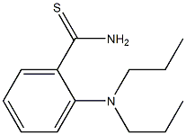 2-(dipropylamino)benzene-1-carbothioamide Struktur