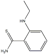 2-(ethylamino)benzene-1-carbothioamide Struktur