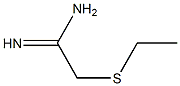 2-(ethylsulfanyl)ethanimidamide Struktur