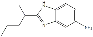 2-(pentan-2-yl)-1H-1,3-benzodiazol-5-amine Struktur