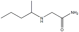 2-(pentan-2-ylamino)acetamide Struktur