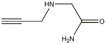 2-(prop-2-yn-1-ylamino)acetamide Struktur