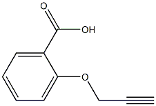 2-(prop-2-ynyloxy)benzoic acid Struktur