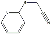 2-(pyridin-2-ylsulfanyl)acetonitrile Struktur