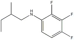 2,3,4-trifluoro-N-(2-methylbutyl)aniline Struktur