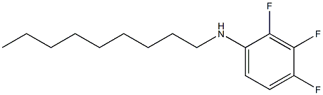 2,3,4-trifluoro-N-nonylaniline Struktur