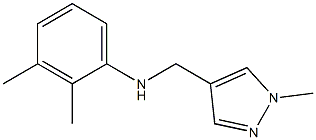 2,3-dimethyl-N-[(1-methyl-1H-pyrazol-4-yl)methyl]aniline Struktur