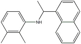 2,3-dimethyl-N-[1-(naphthalen-1-yl)ethyl]aniline Struktur