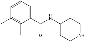 2,3-dimethyl-N-piperidin-4-ylbenzamide Struktur