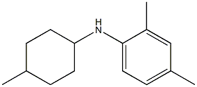 2,4-dimethyl-N-(4-methylcyclohexyl)aniline Struktur