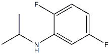 2,5-difluoro-N-(propan-2-yl)aniline Struktur