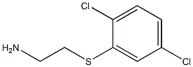 2-[(2,5-dichlorophenyl)thio]ethanamine Struktur