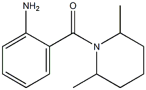 2-[(2,6-dimethylpiperidin-1-yl)carbonyl]aniline Struktur